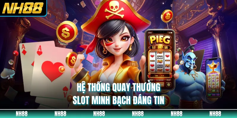 Hệ thống quay thưởng slot minh bạch đáng tin